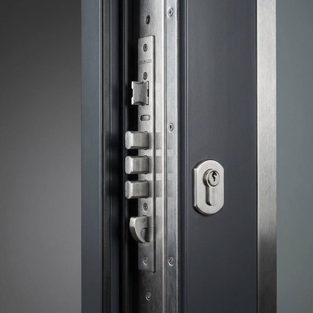 Veiligheidssysteem voor PVC voordeur